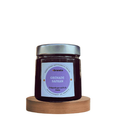 CONFITURE Artisanal-GRENADE-SAFRAN