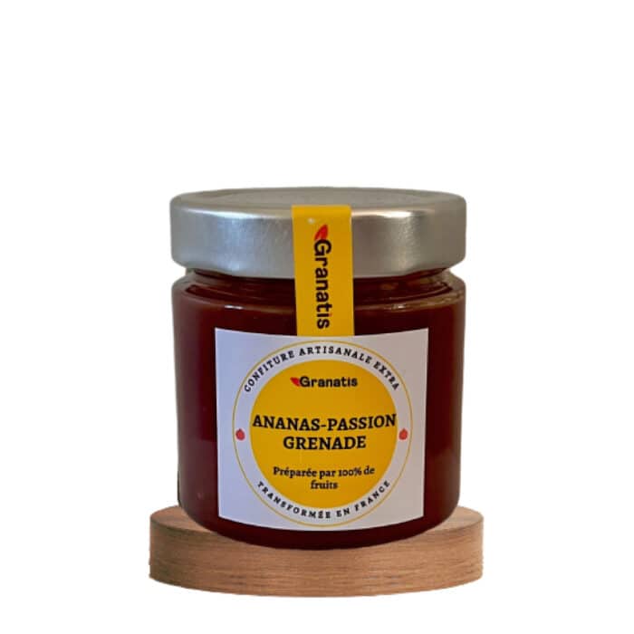 Confiture anans passion grenade