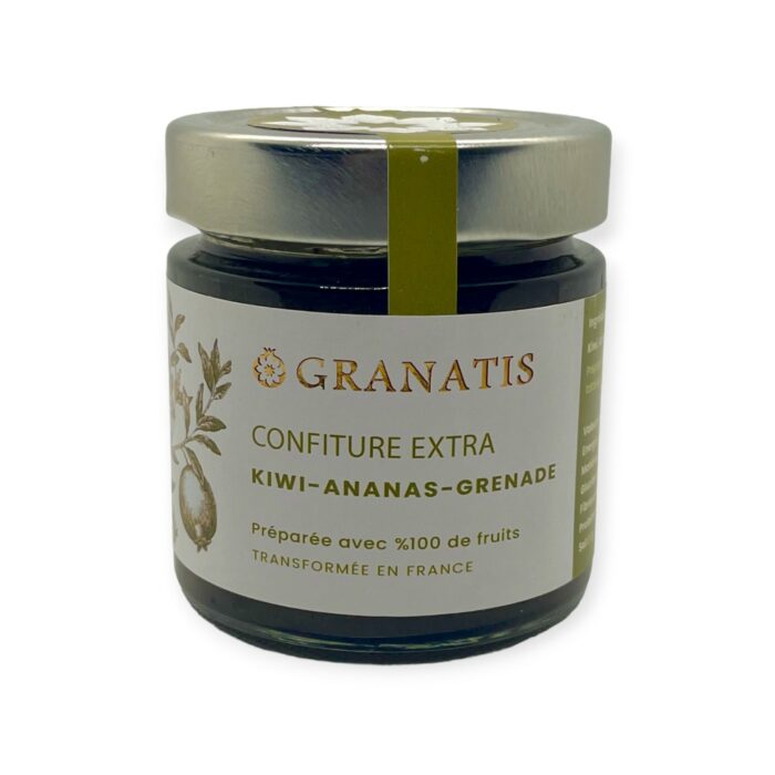 confiture kiwi ananas grenade